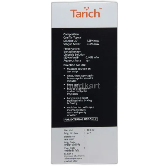 tarich scalp solution 100 ml